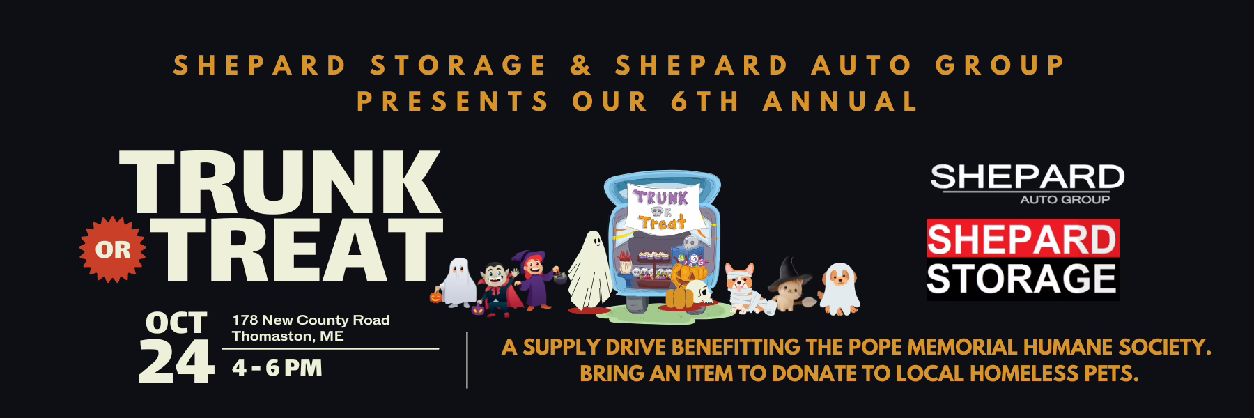 Shepard Storage Trunk Or Treat